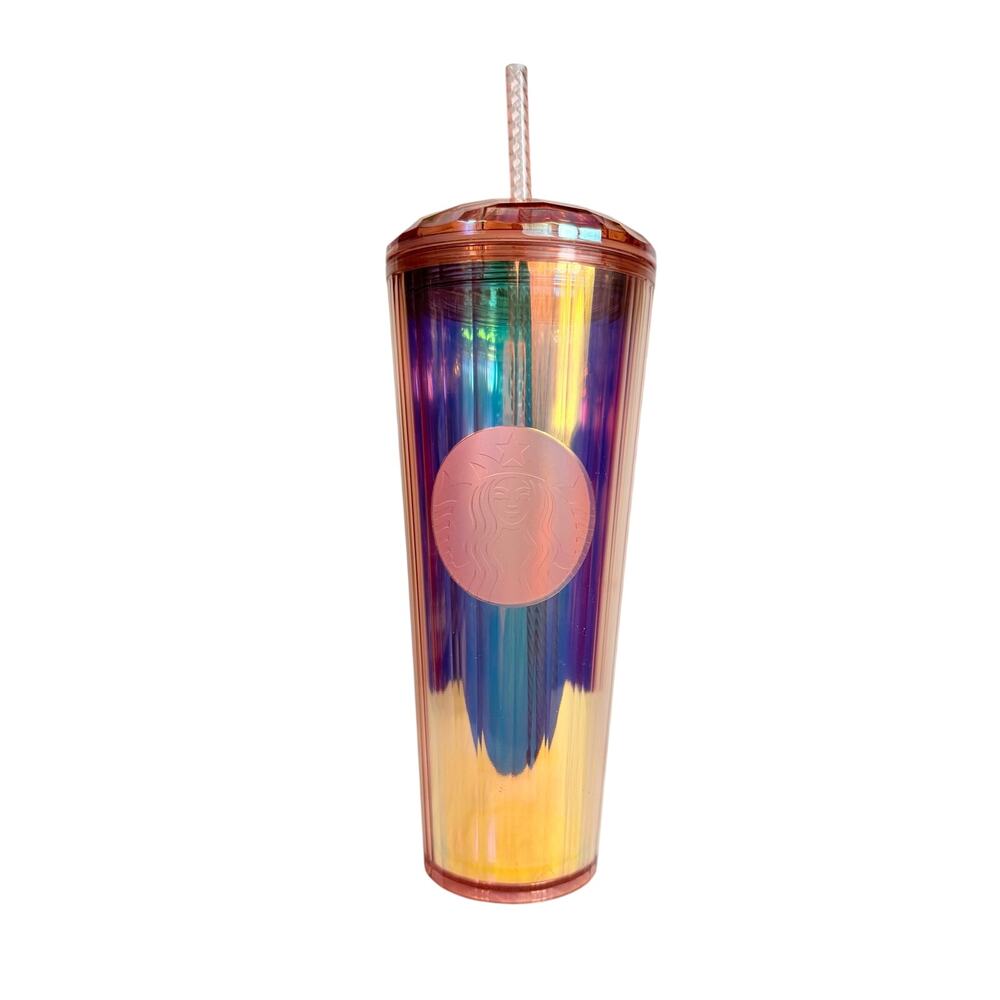 Starbucks Rose Gold Unicorn Kaleidoscope Cold Cup Summer 2020